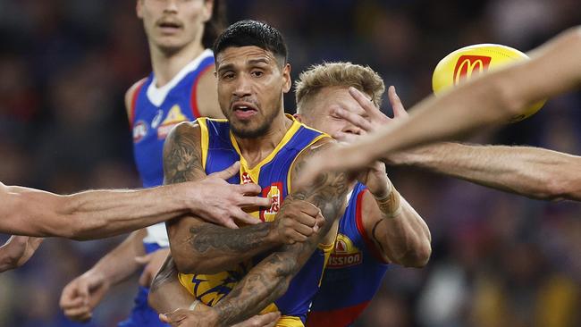 Tim Kelly had his best game in West Coast colours. Picture: Daniel Pockett/Getty Images