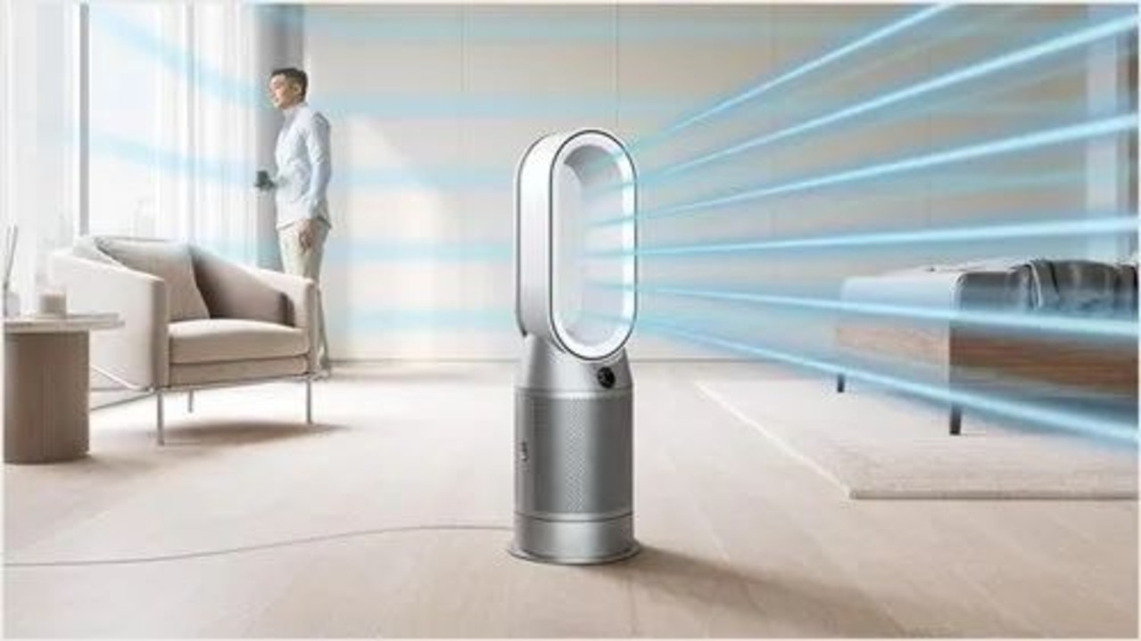 Now's your chance to save on coveted Dyson fans. Picture: Dyson.