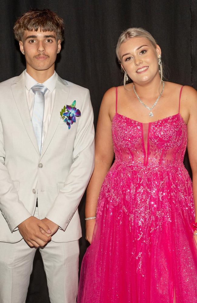 Hamish Beale and Ashlyn Kaye at Mackay Christian College Formal Thursday 14 November 2024 Picture: Michaela Harlow