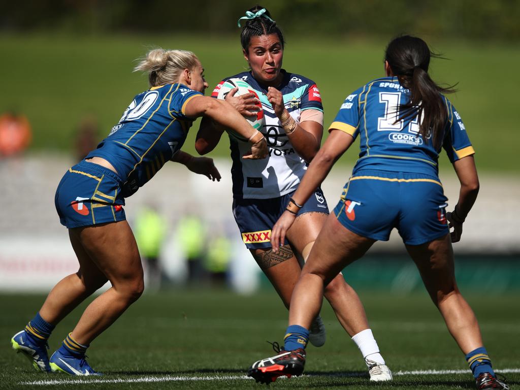 China Polata has covered multiple positions for the Cowboys. Picture: Getty Images