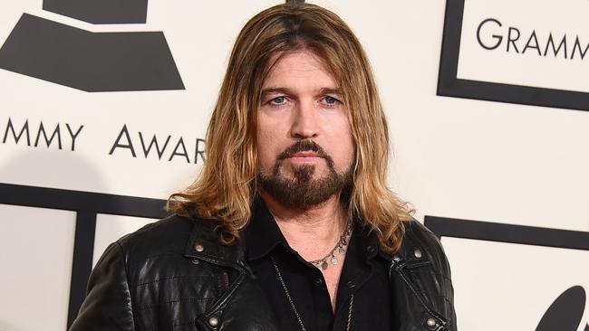 Miley’s dad ... a bearded Billy Ray Cyrus. Picture: Jordan Strauss/Invision/AP