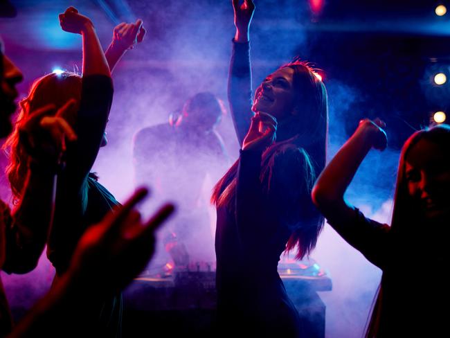 Group of dancing young people enjoying night in club. Picture: istock