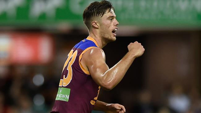 The Lions will demand a high price for Josh Schache despite his exposed AFL form. Picture: Getty