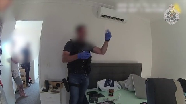 Queensland police seized drugs during a six-month Gold Coast Operation Sierra BANCHA