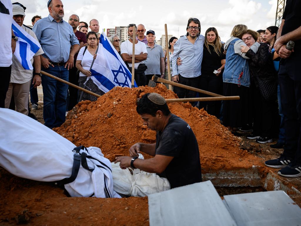 Doctor Ludmir was reportedly killed while treating the wounded, following the attack by Hamas on October 7. Picture: Getty Images