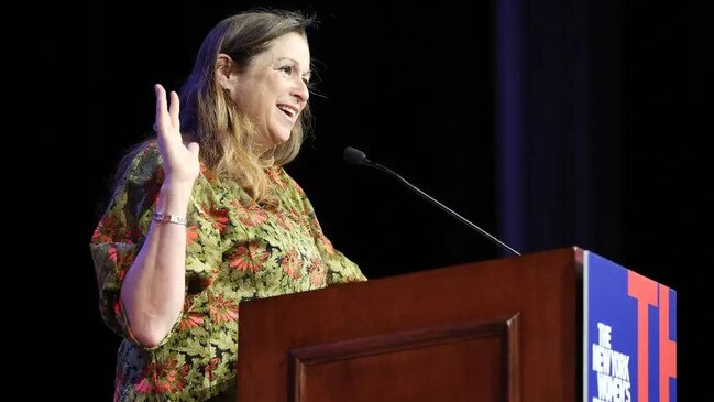 Disney heiress Abigail Disney, grand-niece of founder Walt Disney, said she plans to cease all donations. Picture: Getty Images