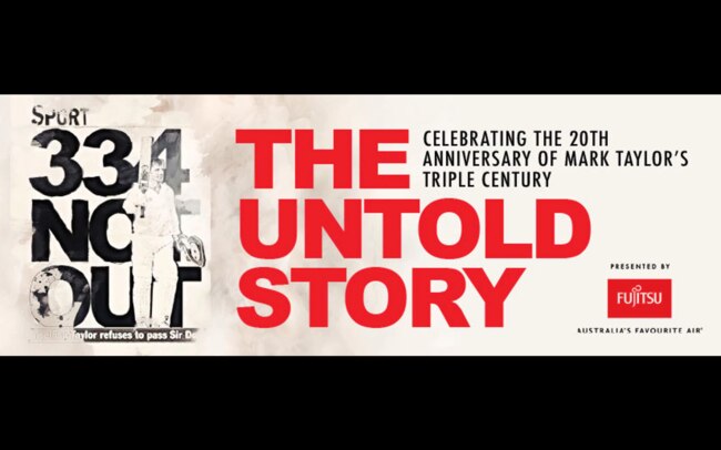 Special occasion: Mark Taylor's The Untold Story charity lunch.