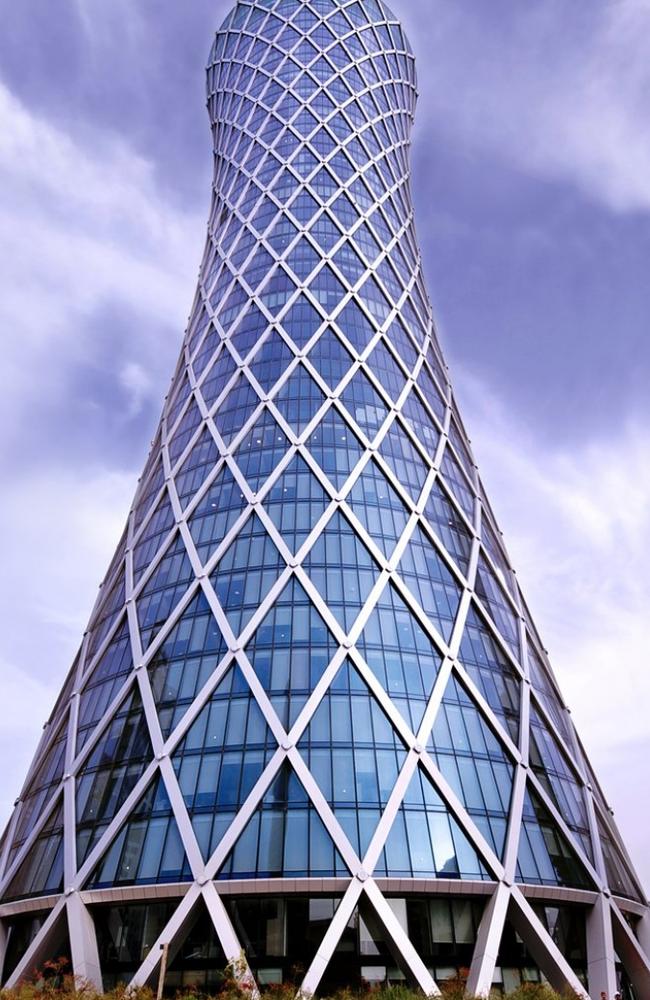 The Tornado building in Doha, Qatar