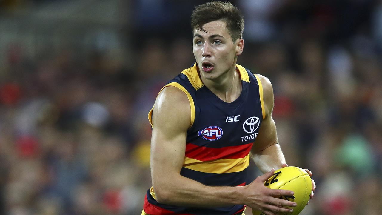 Jake Kelly left Adelaide to sign with Essendon as a free agent. Picture: Sarah Reed