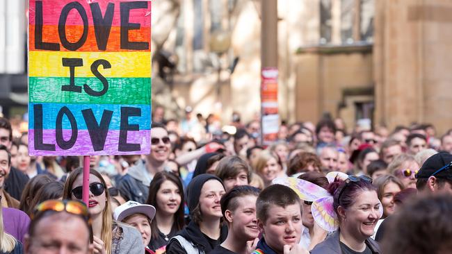 People have been fighting for same-sex marriage rights in Australia for a long time. Picture: Carol Cho / AAP