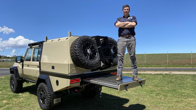 Jed Sparks realised many Australians would be shifting their holiday budget into setting up their 4x4 for touring our own backyard. Picture: Supplied