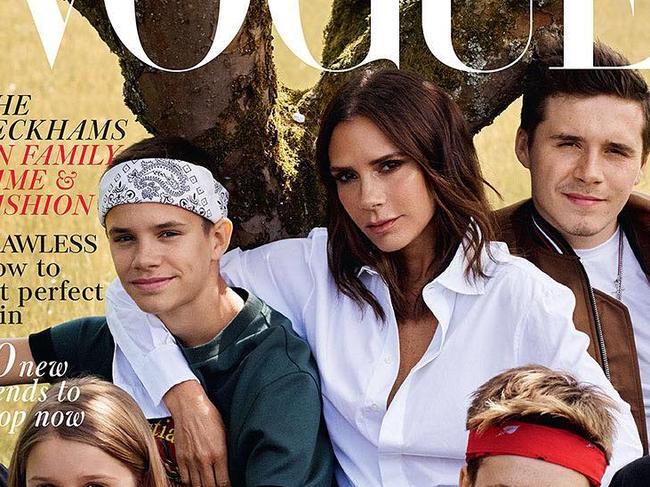 Victoria Beckham has used a new interview to put rumours about her marriage to bed - but the accompanying cover shoot has sparked even more speculation.