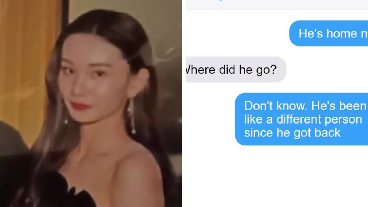 ‘He’s home’: Woman’s chilling final texts