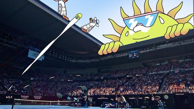 Creative advertising agency BMF were engaged by Tennis Australia to create its new "Hits Different" platform to help “future proof” the sport