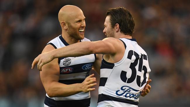 Patrick Dangerfield has signalled the intentions of Gary Ablett. Picture: AAP Image