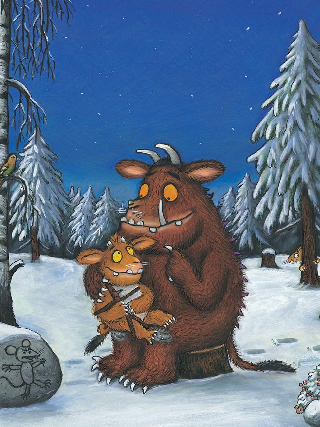 An illustration from children's book <i>The Gruffalo's Child</i>. Picture: Supplied