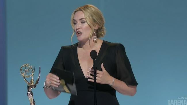 Kate Winslet wins Best Actress in a Limited Series.