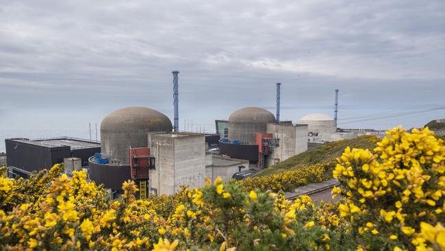 The Flamanville nuclear plant in France. Picture: Getty Images