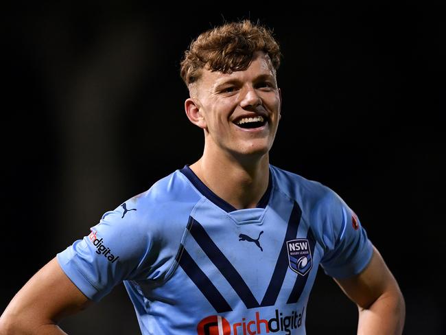 Dolphins youngster Jack Bostock playing for the NSW under-19s. NRL Imagery