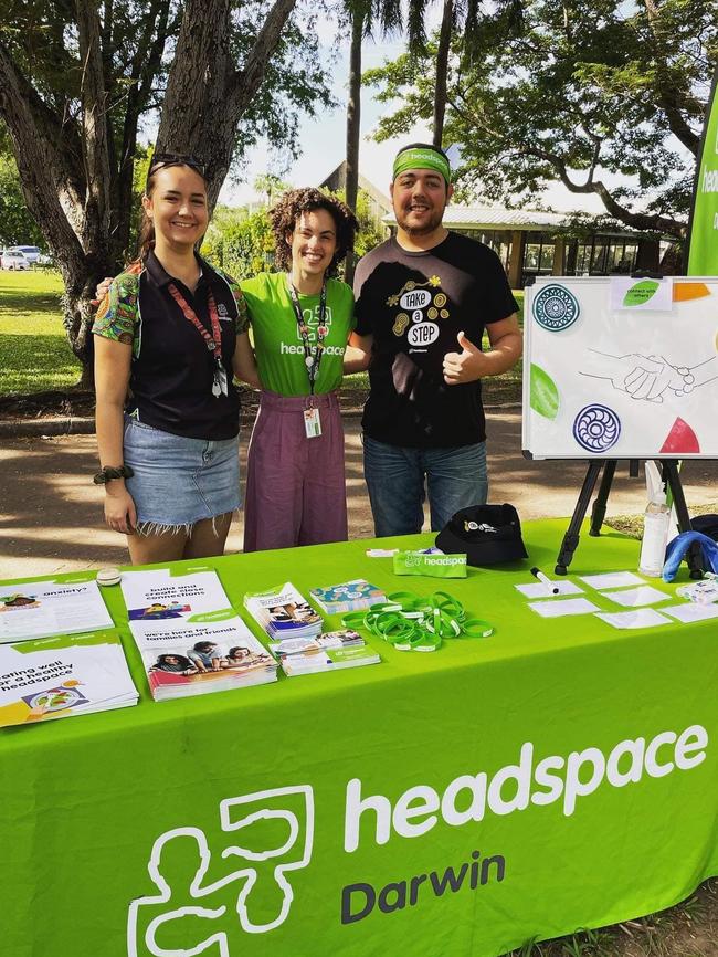 Leila Heinrich volunteered with headspace and is now a peer support worker with the organisation. Picture: Supplied