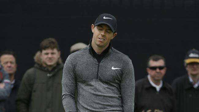 Rory McIlroy of Northern Ireland may be too buff to bag a birdie.