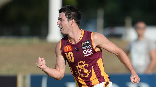 Kyle Halligan during his time in the VAFA.