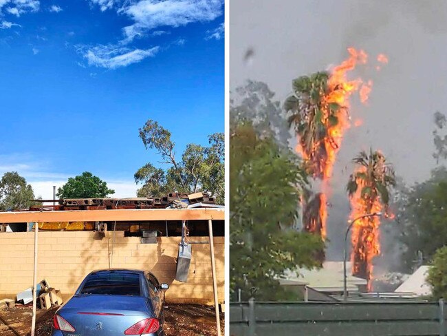 100 still without power in Alice Springs after ‘supercell’ storm