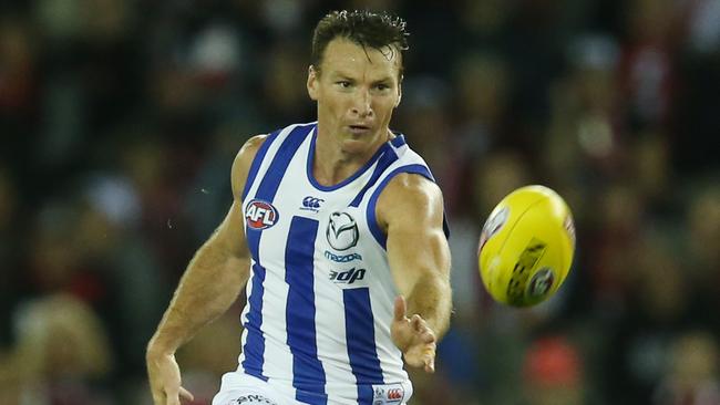 Brent Harvey celebrates his 38th birthday on Saturday. Picture: Getty Images