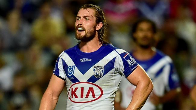 Kieran Foran needed two operations to repair his shoulder. Picture: Alix Sweeney