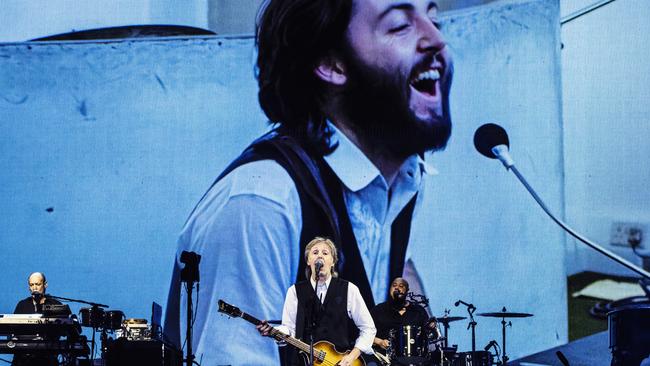 Paul McCartney performing at Glastonbury last year. Picture: Supplied / MPL Communications