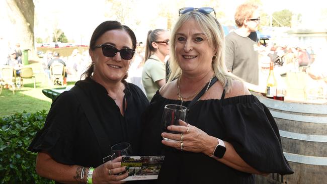 Tinamba Food and Wine Festival — Jo Pinchen and Lisa McDonald. Picture: David Smith