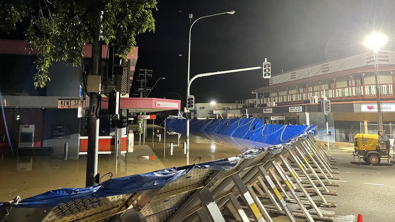 Storms, hail, and flooding impacted towns like Maryborough in the Wide Bay Burnett region in late 2022. Picture: Supplied / QFES