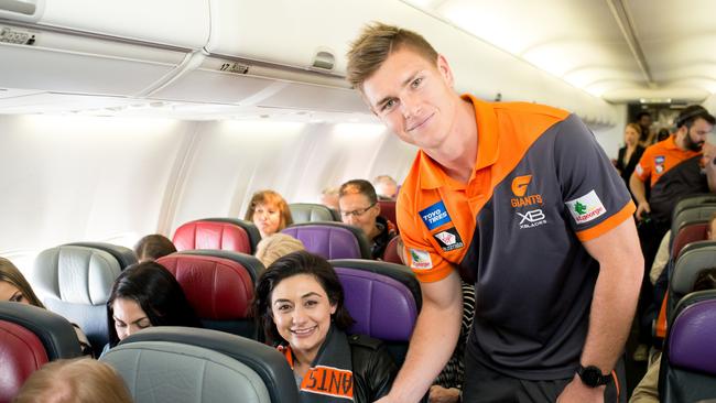 Virgin is a major sponsor of both the AFL and GWS Giants.