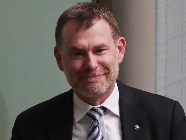 Nick Champion being ejected during Question Time in the House of Representatives Chamber, at Parliament House in Canberra. Picture Kym Smith