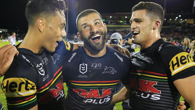 Jarome Luai, Josh Mansour and Nathan Cleary have eyes on the big prize.