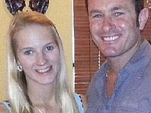 Jayden Moorea, aka Dan Shearin (right), will have his murder case mentioned in the Brisbane Supreme Court where it's expected the case will be discontinued. Mr Moorea was charged with murdering his 21-year-old cheerleader girlfriend Breeana Robinson (left) after she plummeted to her death at Southport's H20 tower in January 2013. Police had claimed Mr Moorea, 49, had thrown her from his 11th floor balcony at the time. Picture: Supplied