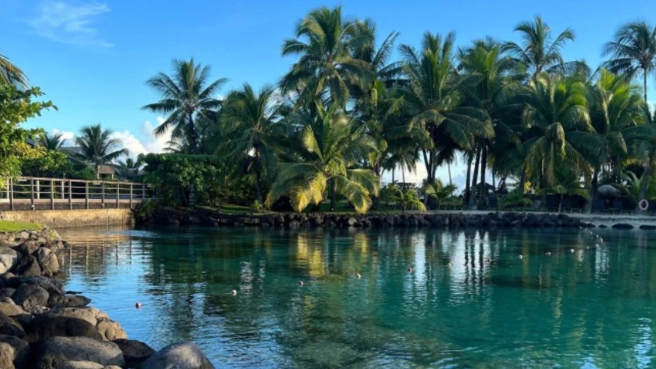 Is fish in the pool a new benchmark of luxury? Picture: Supplied