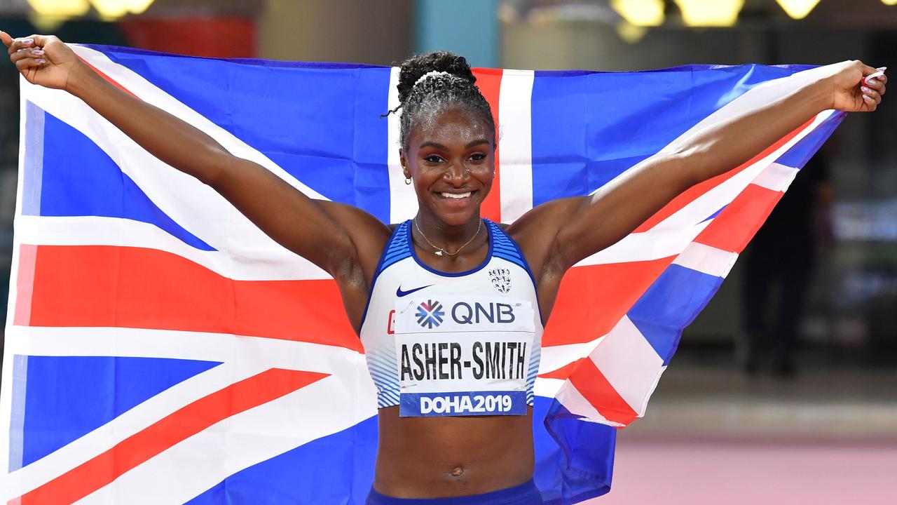 World Athletics Championship 2019 Dina AsherSmith, Grant Holloway