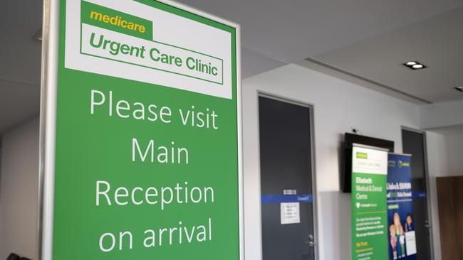 The urgent care clinic in Elizabeth in Adelaide is open 10am to 8pm. Picture: NCA NewsWire / Morgan Sette