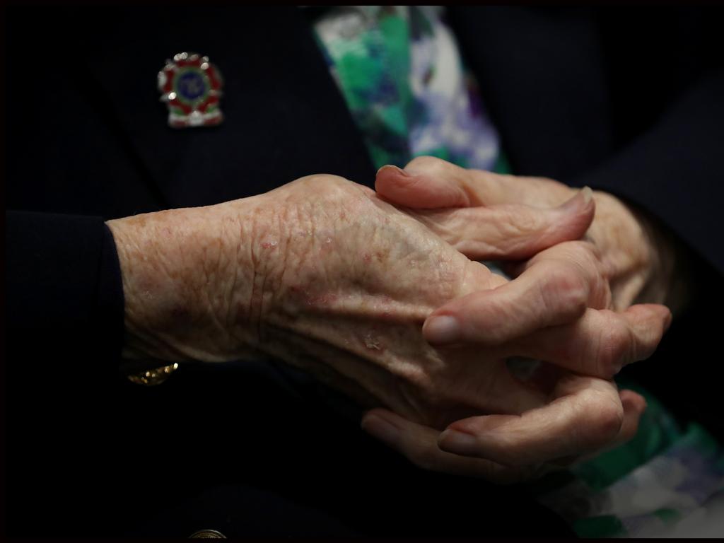 Up to 40 per cent of Australia’s aged care residents face some form of elder abuse. Picture: Jamie Hanson