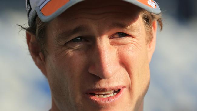 Assistant Coach Luke Power. Greater Western Sydney training on Simonds Stadium. Picture: Peter Ristevski