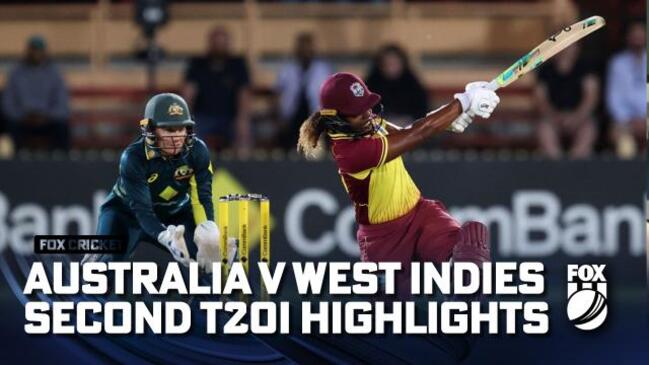 Second T20I Australia v West Indies Match Highlights