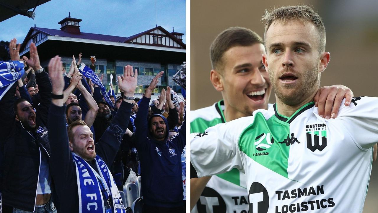 South Melbourne FC has come out swinging at Western United over the latter's decision to play home games at Lakeside Stadium. Picture: Getty Images