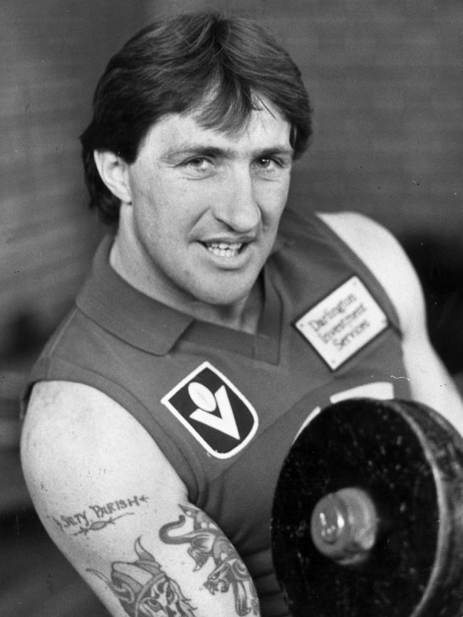 Former Fitzroy player Les “Salty” Parish recruited Damian Sexton to Yarrawonga, but never coached him.