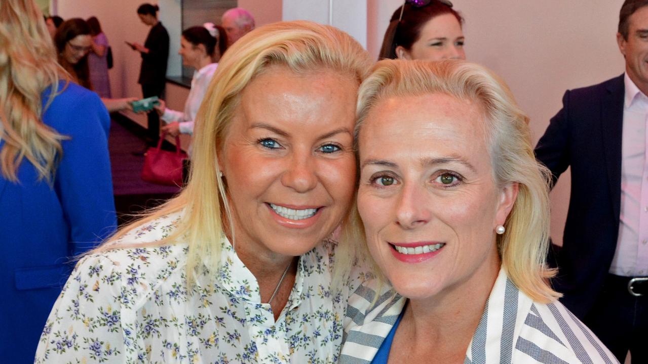 Kate Bennett and Lizzie Baker at GC Women in Business Awards at GCCEC, Broadbeach. Pic: Regina King