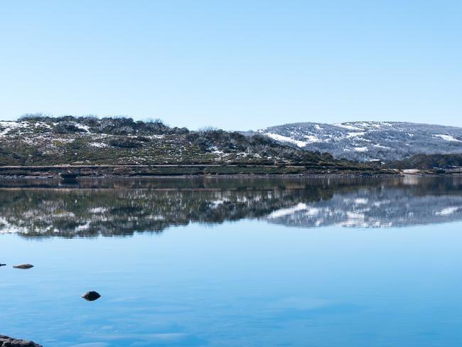 Rug up and get sailing on The Rock Valley Lake in Victoria's High Country. Picture: Nathan Fenton