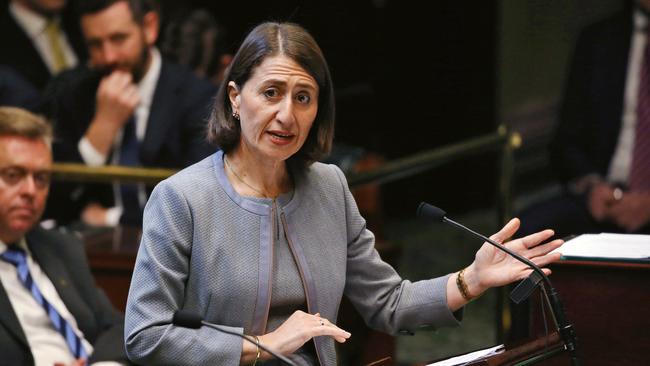 Gladys Berejiklian: “My attitude is: ‘Keep focusing on what citizens want you to do on their behalf.’” 