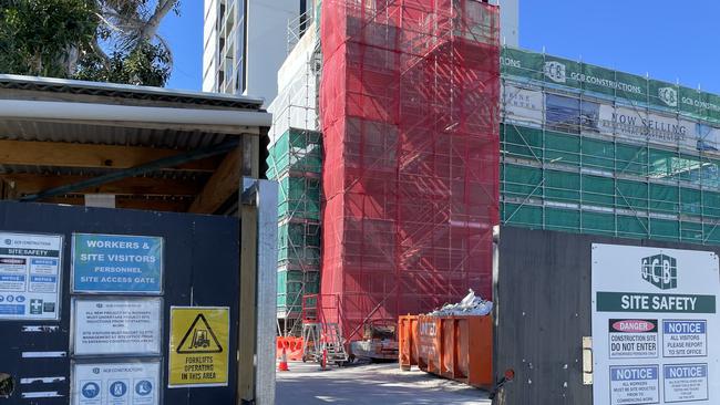 The GCB Constructions Marine Quarter site in Southport. Pic: Kathleen Skene