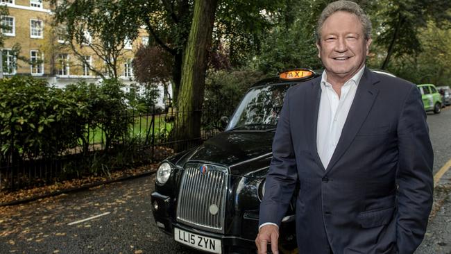 Andrew Forrest in London