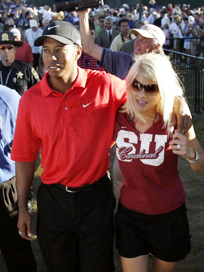 Tiger and Elin were the sporting power couple.